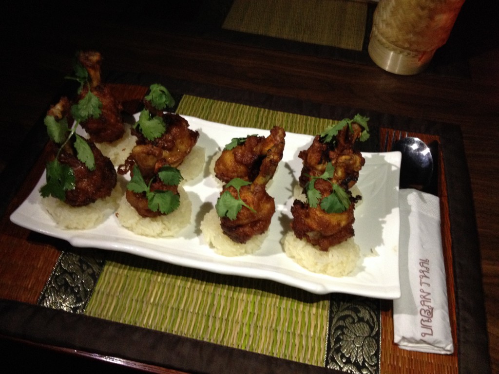 Chicken Wings with Sticky Rice