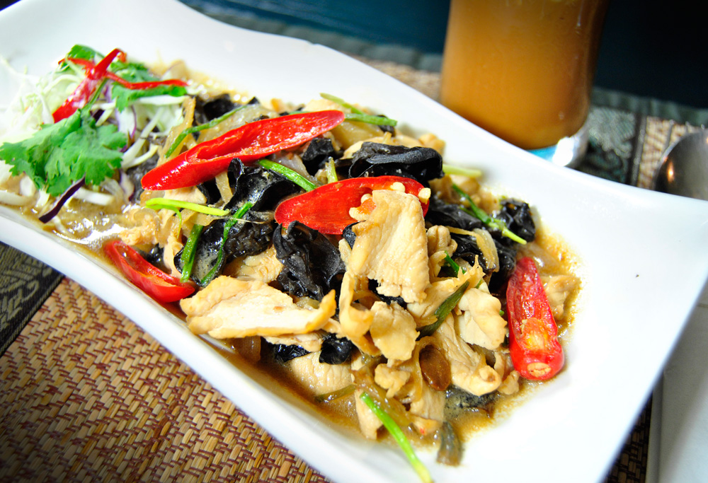 Pad King Stir Fried Ginger Urban Thai